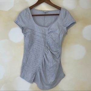 Anthropologie Deletta Pleated Tee